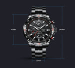 Tachymeter Water Proof Watch For Men