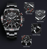 Tachymeter Water Proof Watch For Men