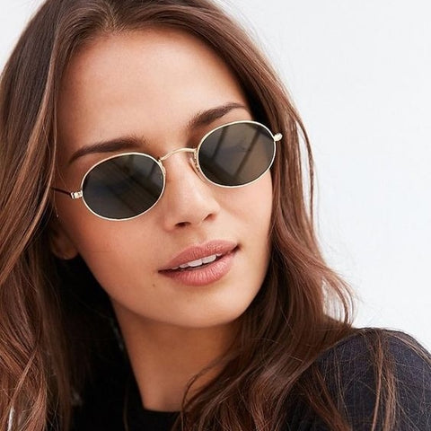 Vintage Oval  Sunglasses